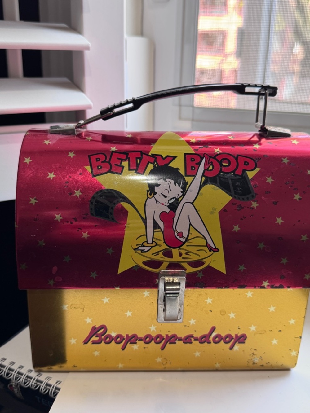 π Betty Boop Tin Lunch Box Retro Collectible Boop-Oop-A-Doop Vintage Style β¨ - Picture 10 of 16